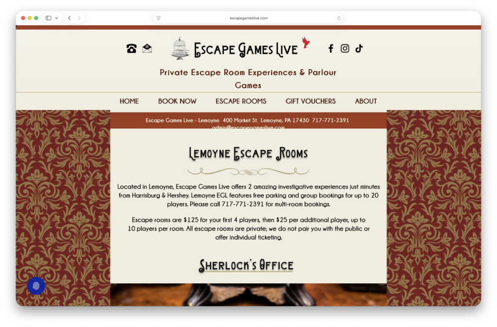 Escape Games Live