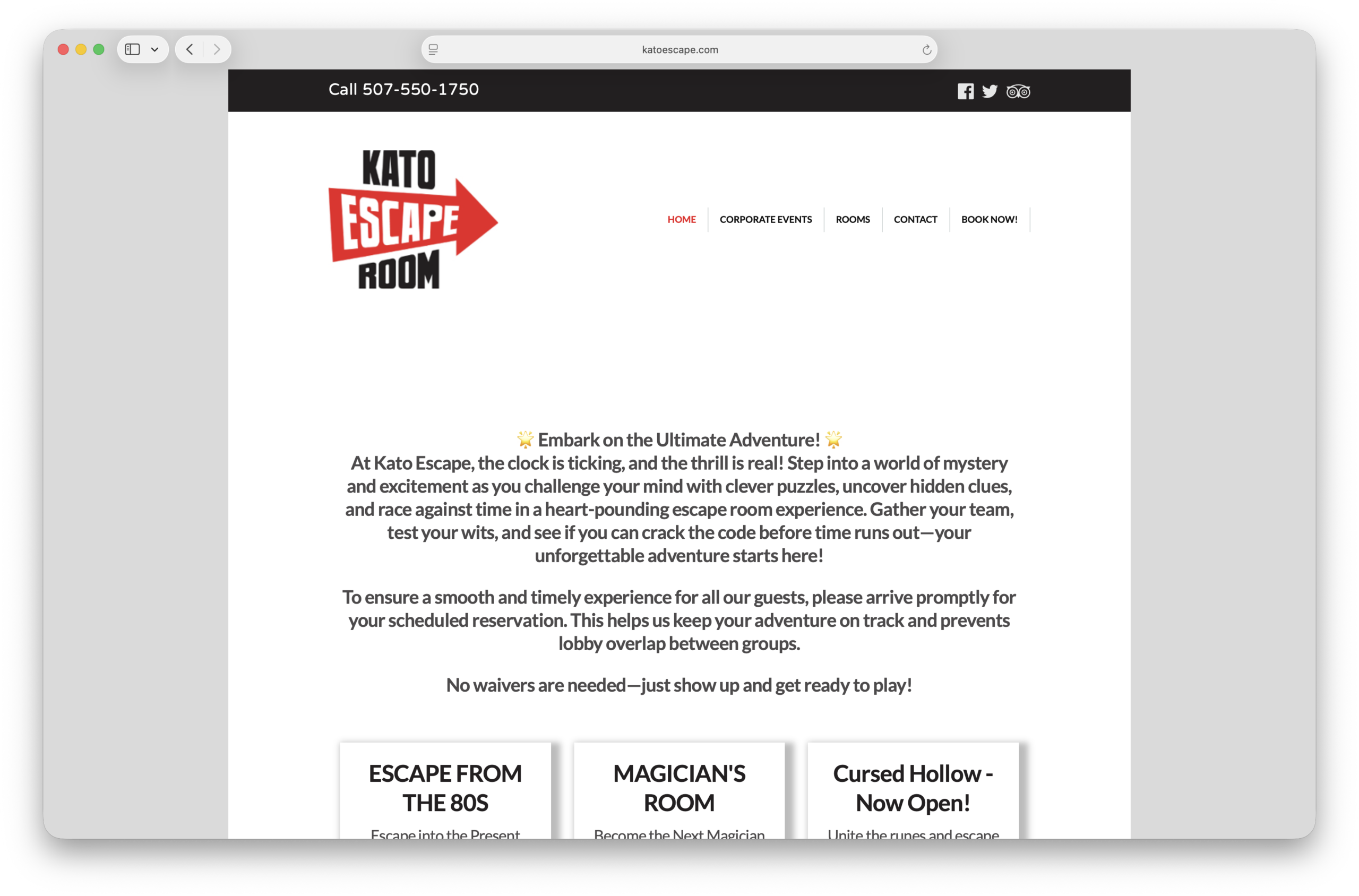 Kato Escape www.katoescape.com mankato scaled