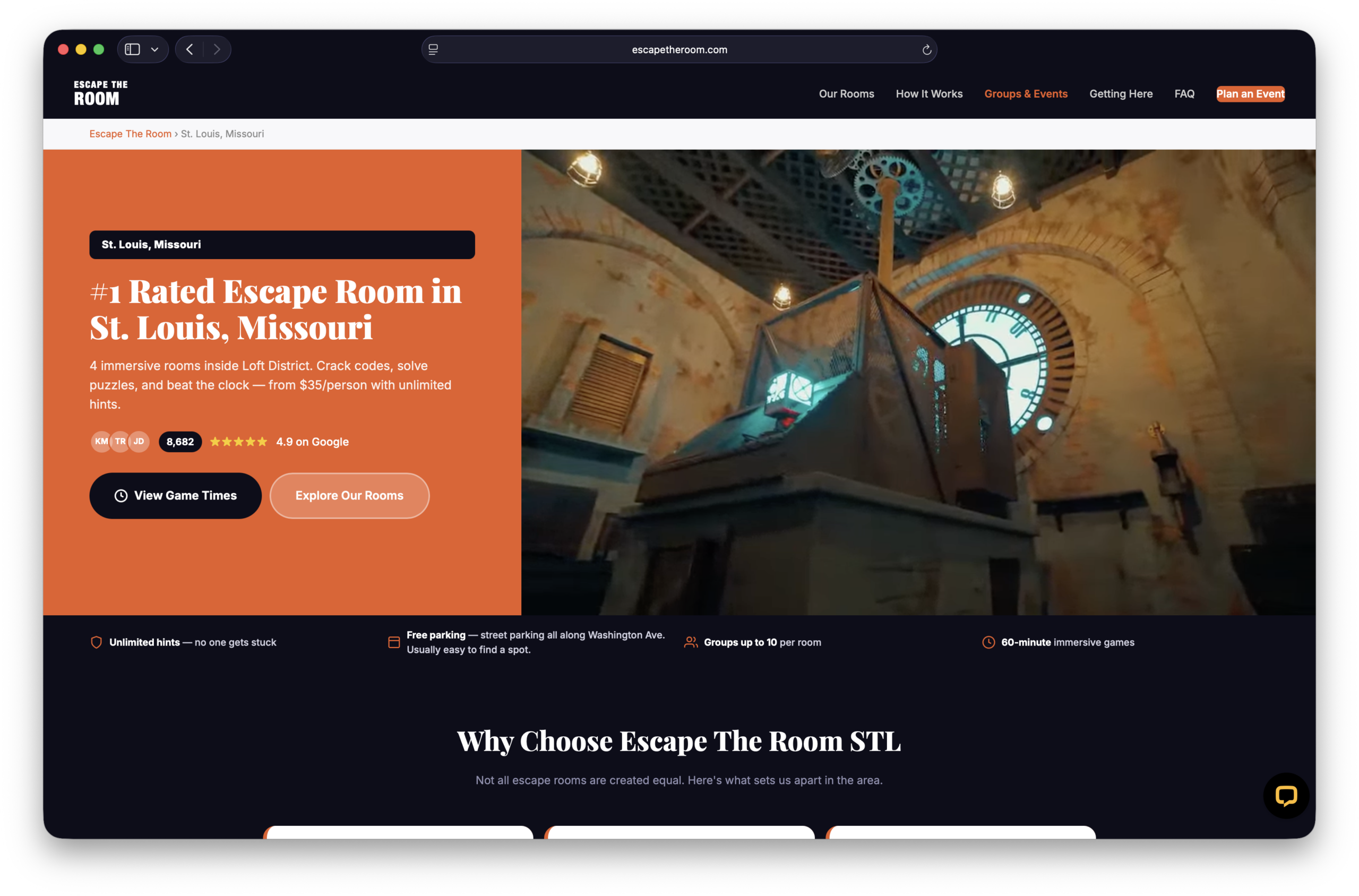 Escape The Room St Louis