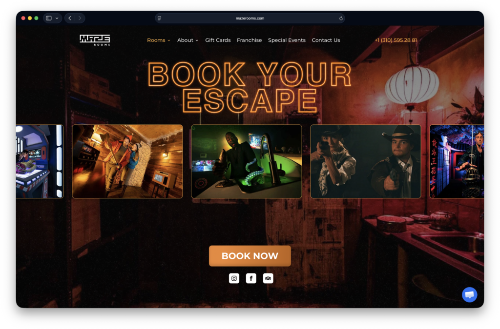 Maze Rooms