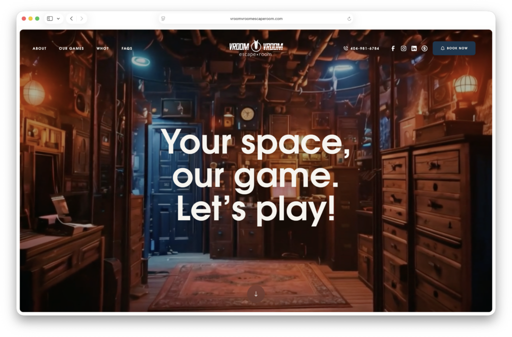Vroom Vroom Escape Room