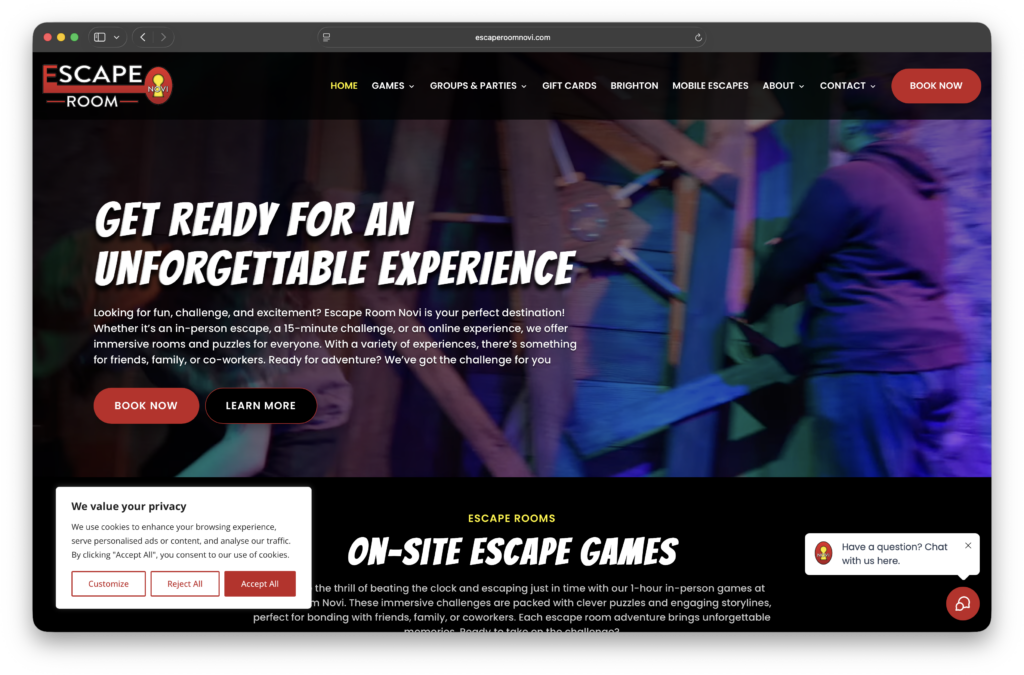 Escape Room Novi Escape Room Novi