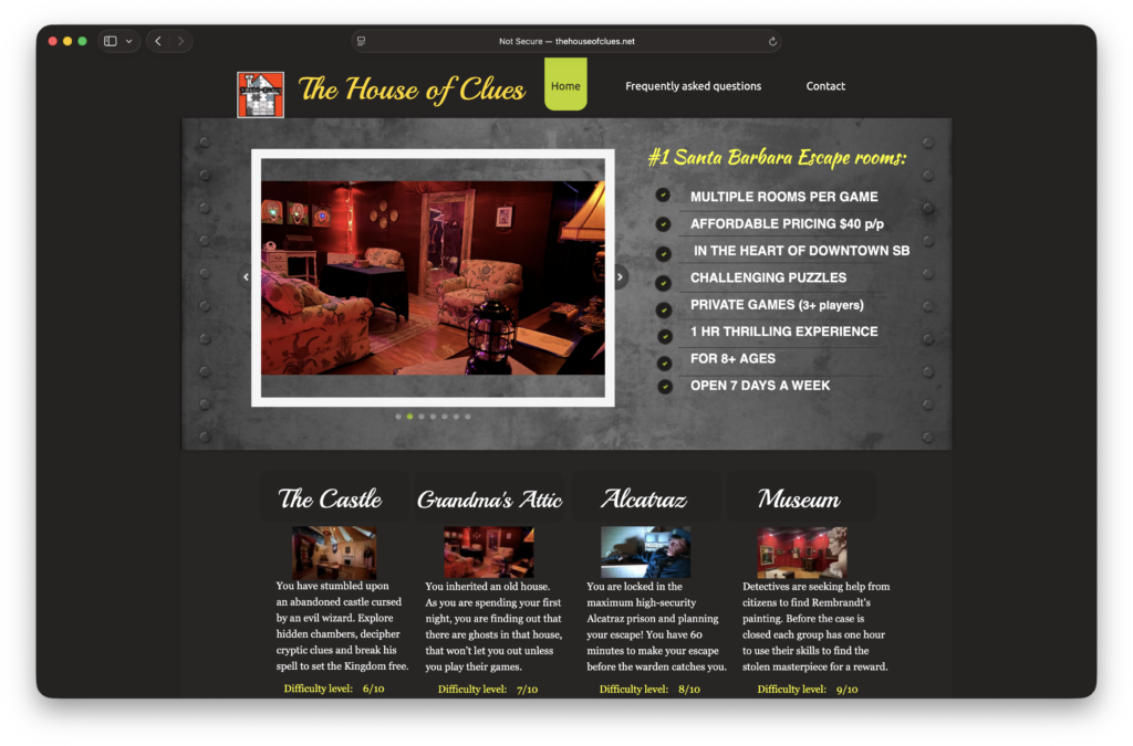 The House of Clues