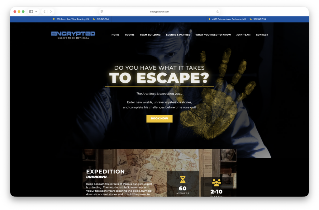 Encrypted Escape