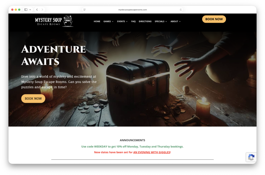 Mystery Soup Escape Rooms