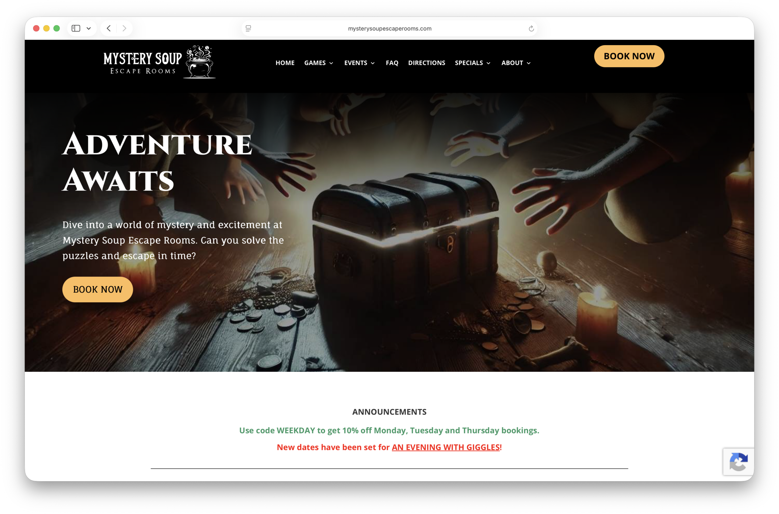 Mystery Soup Escape Rooms