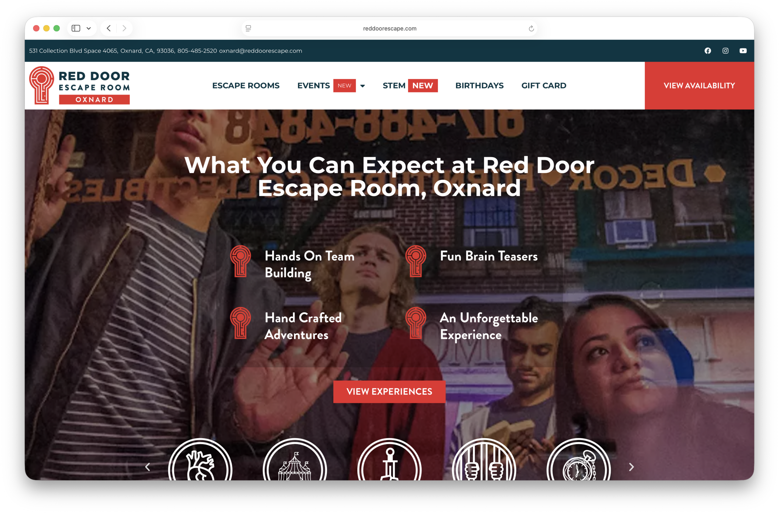 Red Door Escape Room www.reddoorescape.com oxnard scaled