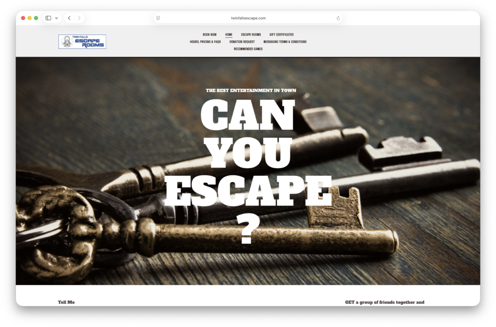 Twin Falls Escape Rooms Twin Falls Escape Rooms