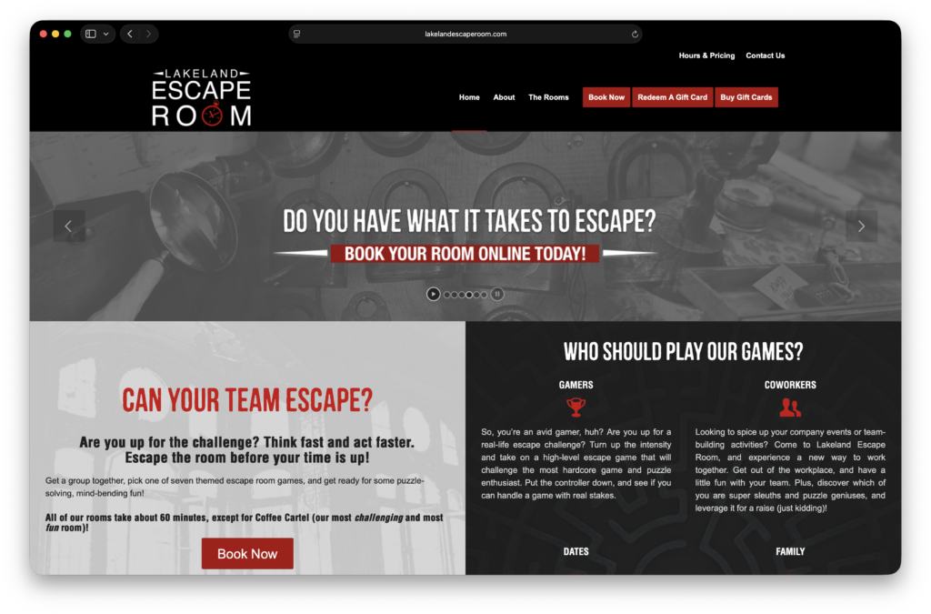 Lakeland Escape Room