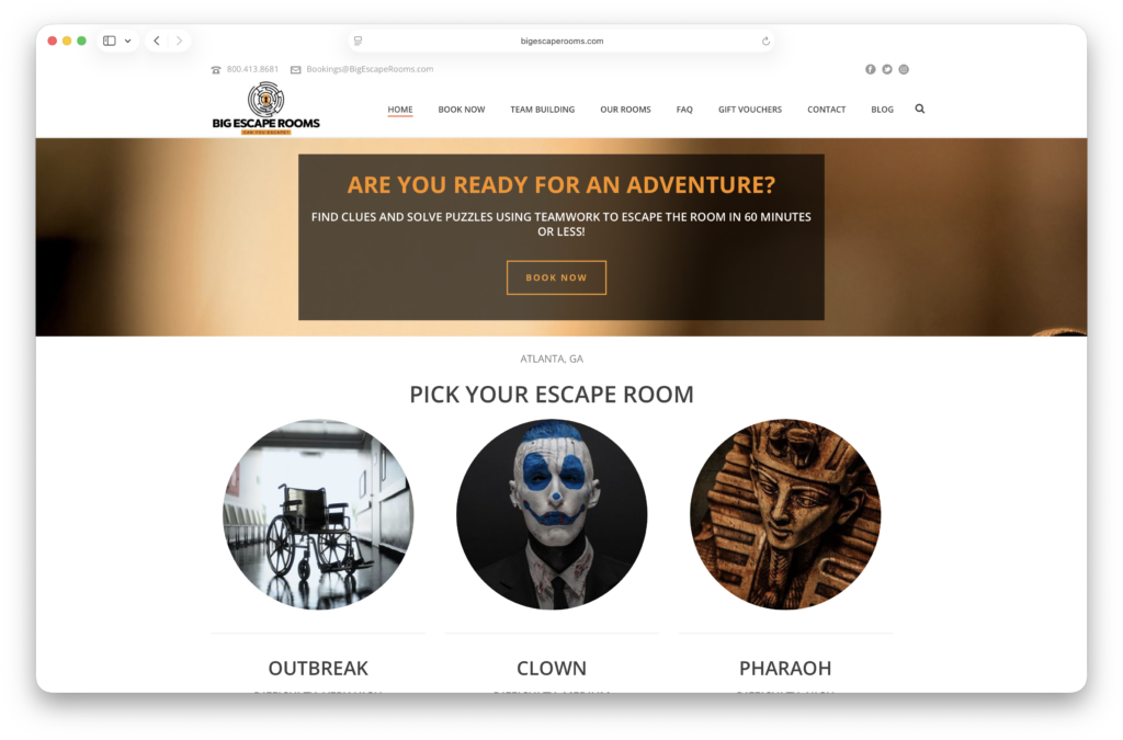 Big Escape Rooms