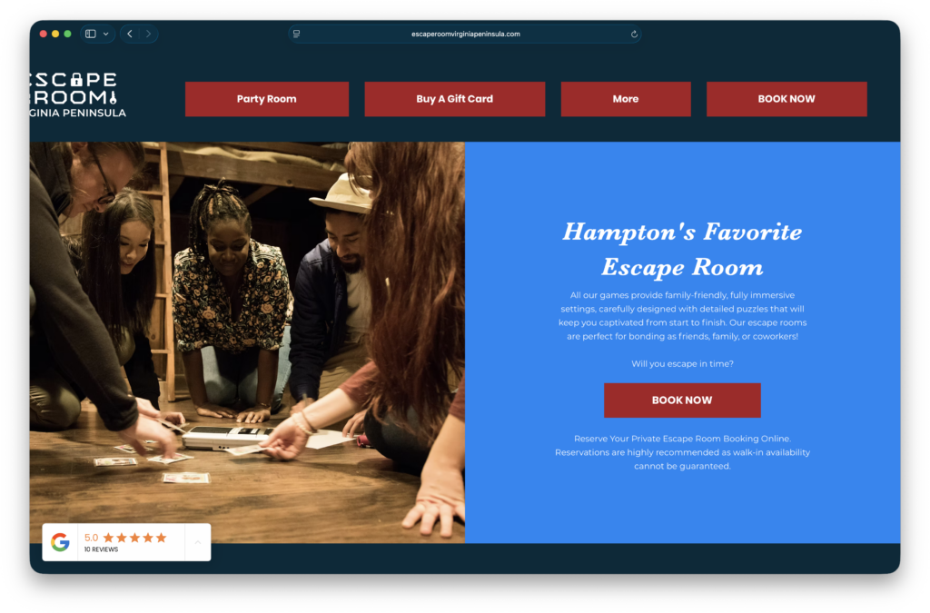 Escape Room Virginia Peninsula