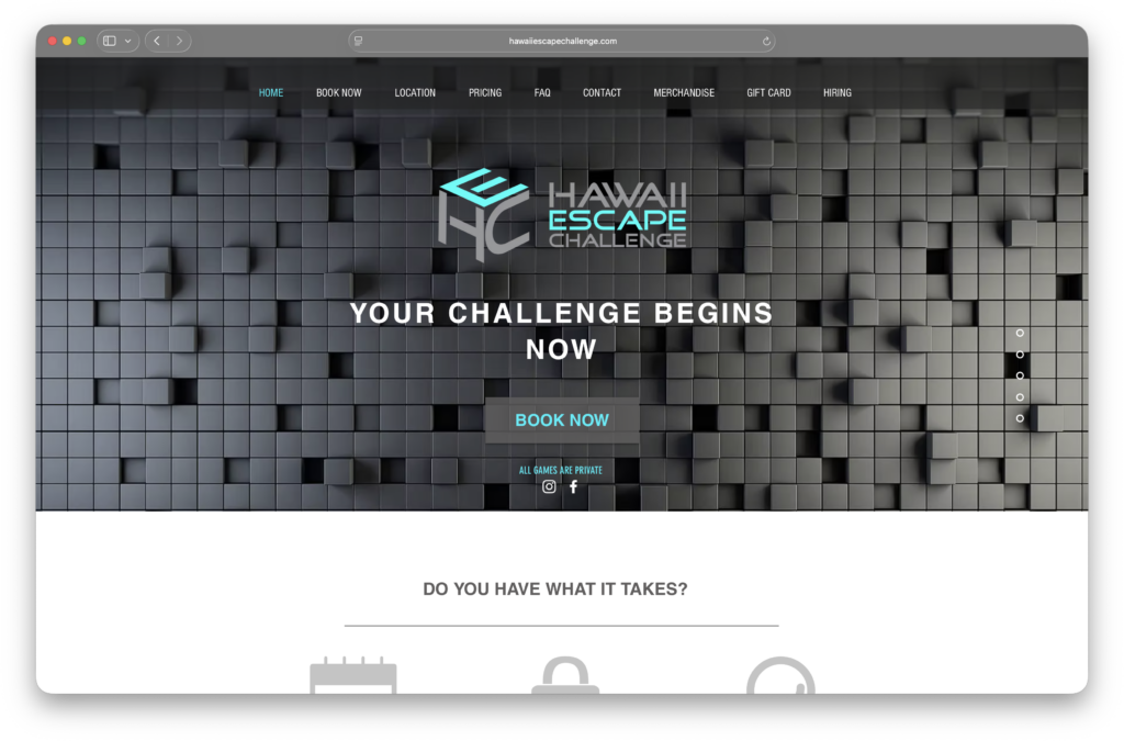 Hawaii Escape Challenge