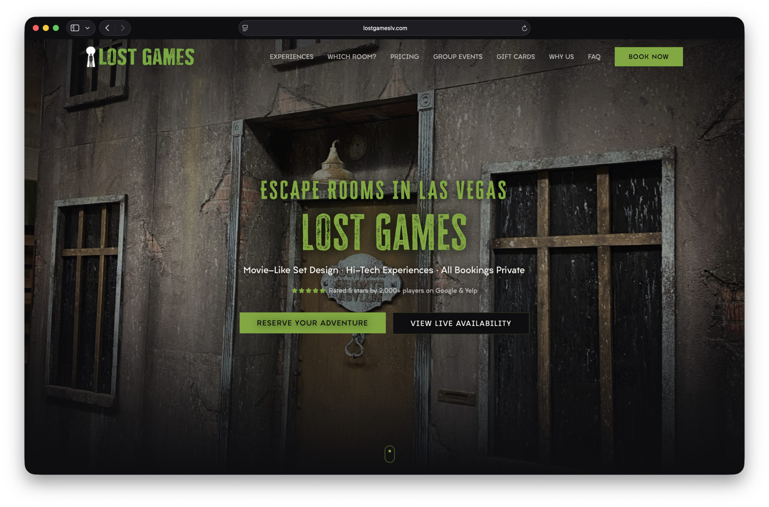 Lost Games www.lostgameslv.com lasvegas scaled
