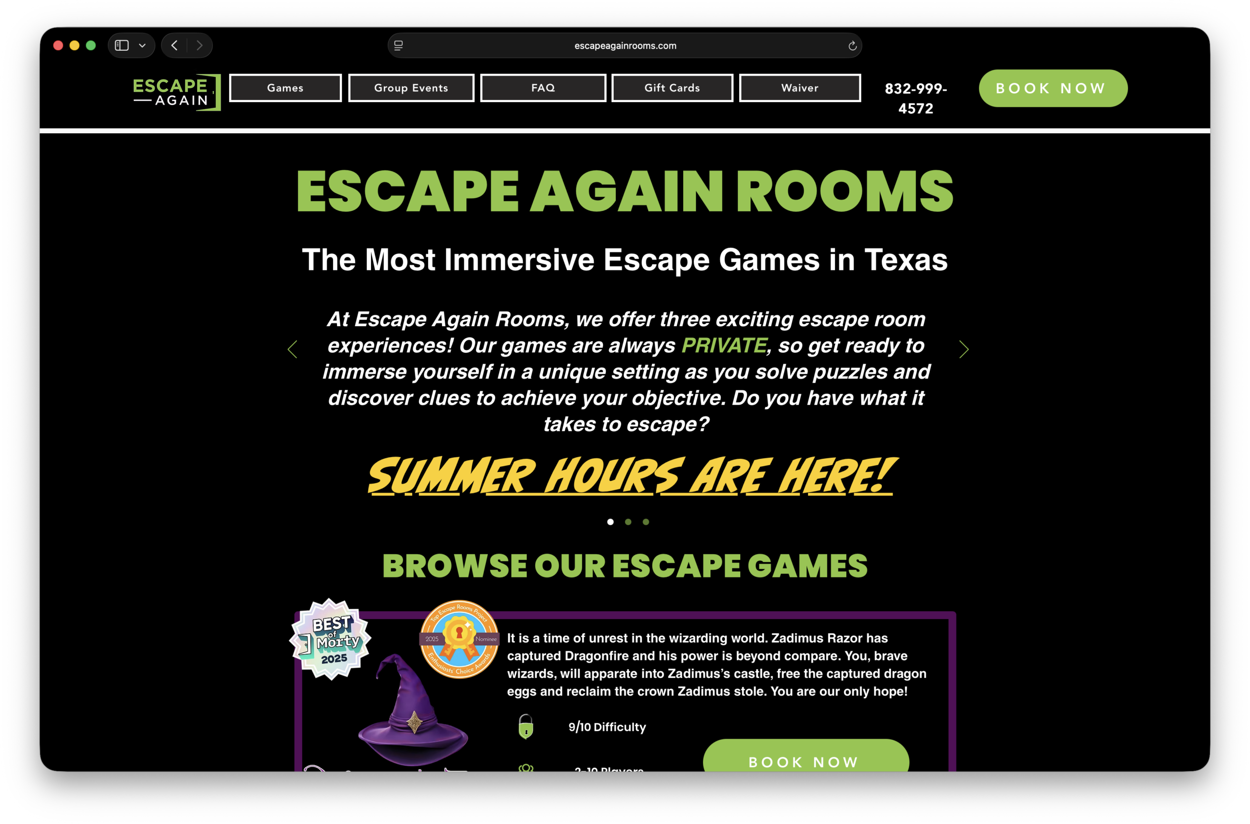 Escape Again