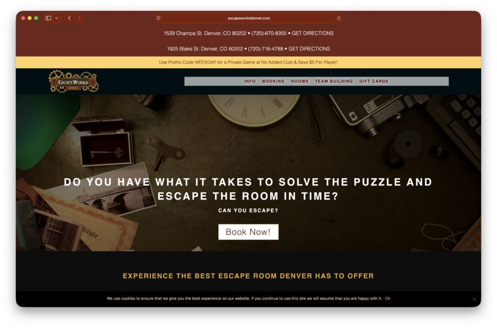 EscapeWorks Denver