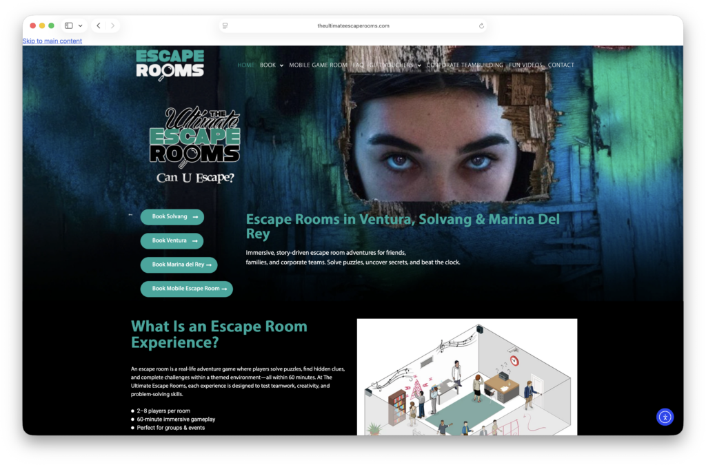 The Ultimate Escape Rooms